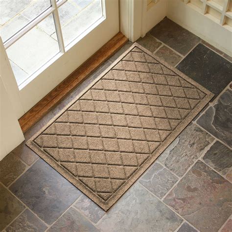 vinyl floor door mats safe